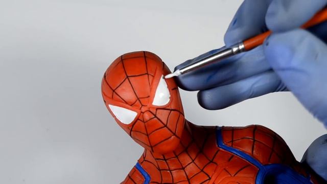 Marvel's Spider-Man PS4 Statue Painting | Crafty Art #SpiderMan смотреть онлайн