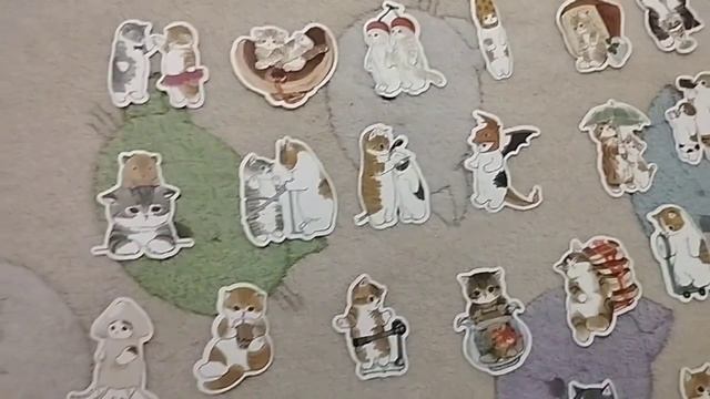РАСПАКОВКА МИЛЫХ ? НАКЛЕЕК С КОТИКАМИ ИЗ modi. #подпишисьпожалуйста смотреть онлайн