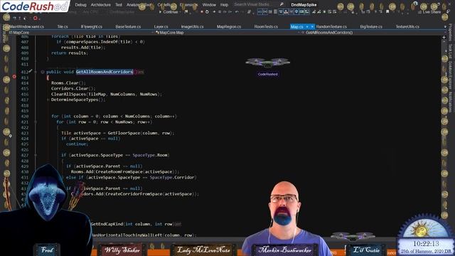 e214 - D&D Maps Persistence with JSON in C#, part 4 - Bug Hunting! смотреть онлайн