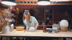 Лампы из папье-маше / Дачная мастерская #3