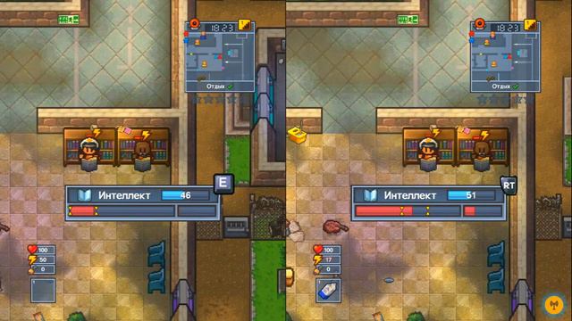 Первый раз с другом играю в The Escapists !