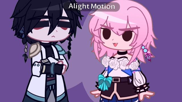 Let's go heaven! ~ meme [Gacha Club x Honkai star rail] Dan Heng x March 7 смотреть онлайн