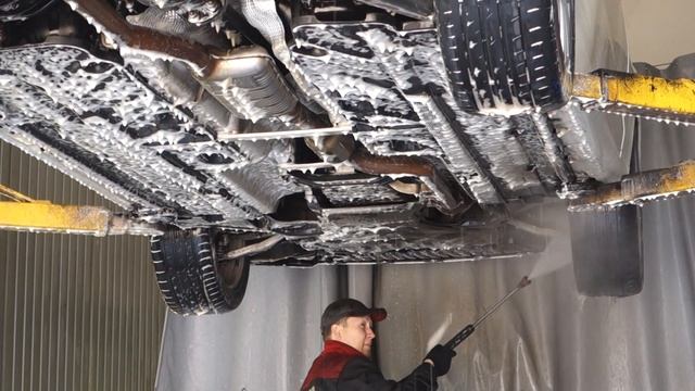 Мойка днища MB C207 смотреть онлайн