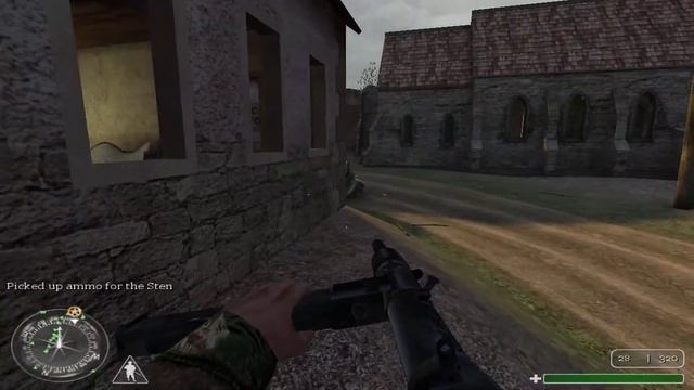 Call of Duty 1 GERMAN mod mission 4 "Dawnville" Gameplay HD 1080p 60FPS смотреть онлайн