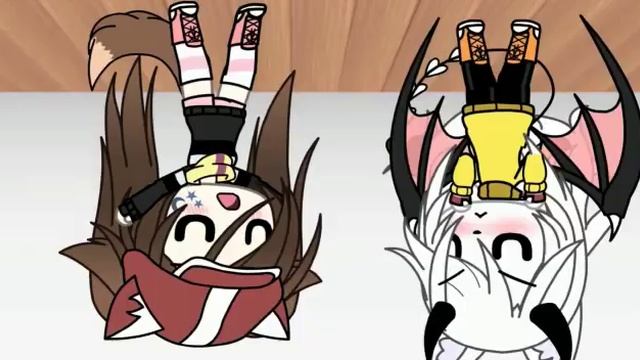 Мы с подругой тусим на потолке))) Аниме от моей подруги❤ смотреть онлайн