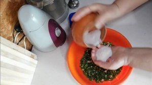 Заготовка молодого,зеленого чеснока на зиму!!!