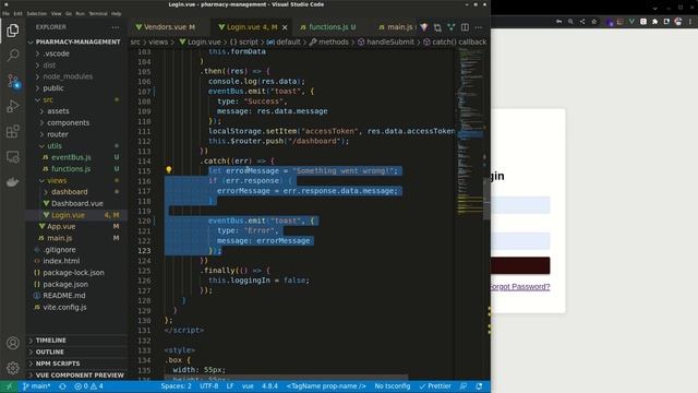 Vue.js 3 Bangla Tutorial: 75. Pharmacy Management Project - 21 Utility functions смотреть онлайн
