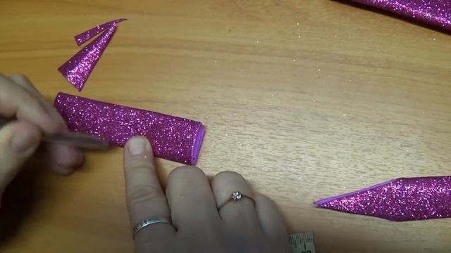 Снежинка новогодняя из фоамирана. смотреть онлайн