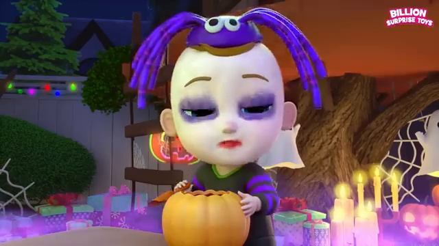 Happy Halloween! Chiya and Zay to make some funny faces with Jack O lanterns. Funny Show for Kids смотреть онлайн