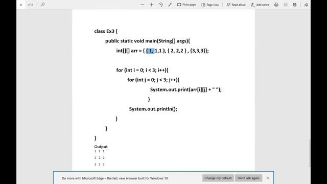 JAVA UNDERSTANDING JAVA MULTI DIMENSIONAL ARRAY смотреть онлайн