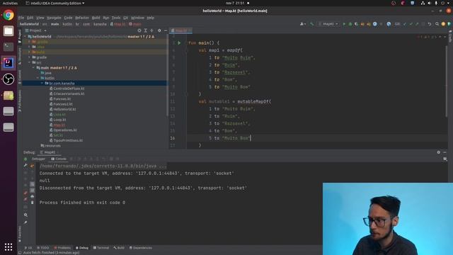 Kotlin Básico #12 - Conhecendo os Maps смотреть онлайн