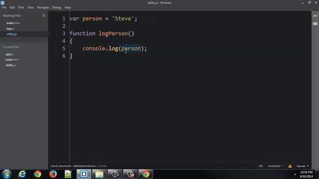 learn angularjs Javascript Aside The Global Namespace смотреть онлайн