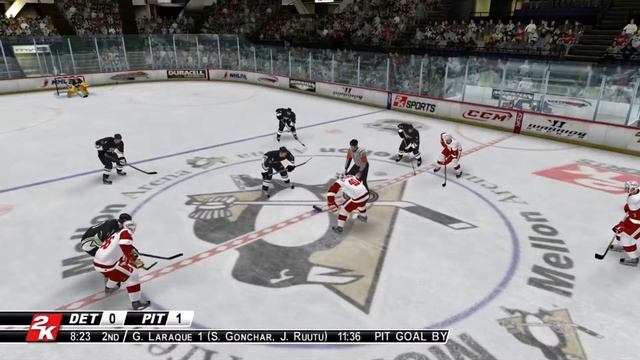 NHL 2K8 - Xbox 360 2007 (2008 Stanley Cup Finals PIT vs DET) смотреть онлайн