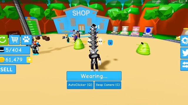 ОБНОВЛЕНИЕ СИМУЛЯТОР ШАПКИ! КОДЫ В СИМУЛЯТОР ШАПКИ! ROBLOX смотреть онлайн