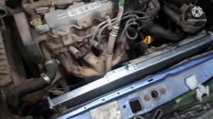 замена радиатора дэу нексия