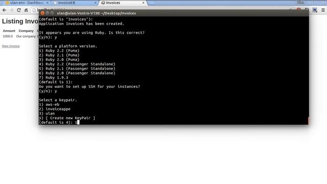 Part #1. Create Rails app and deploy to AWS Elastic Beanstalk смотреть онлайн