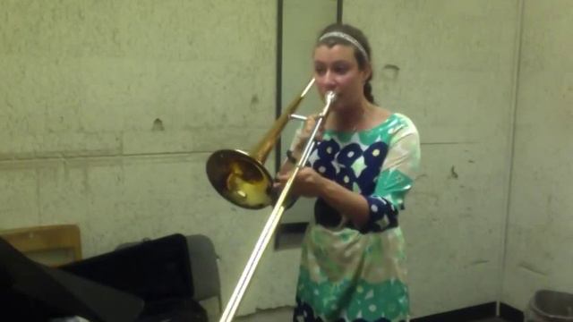 Trombone playing test смотреть онлайн