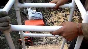 Лестница для каркасного бассейна своими руками !