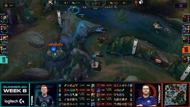 Excel vs Origen (Extended Highlights) | Week 8 Day 1 S10 LEC Summer 2020 | XL vs OG W8D1 смотреть онлайн