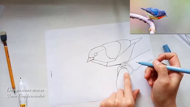 Как подготовить эскиз для витража по картинке смотреть онлайн