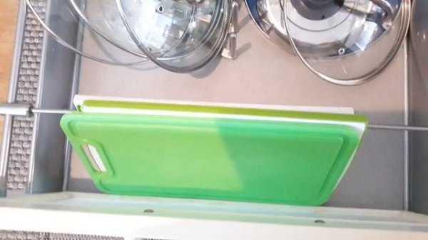 КУХНЯ - КАК ХРАНИТЬ КРЫШКИ...Kitchen Storage Ideas | Kitchen Tips..