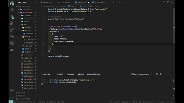 Authentication in Nuxt 3 with Supabase, OAuth ( Google & Github ), Typescript | Nuxt 3 Auth Course смотреть онлайн