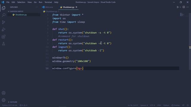 How to make a simple project in tkinter python смотреть онлайн