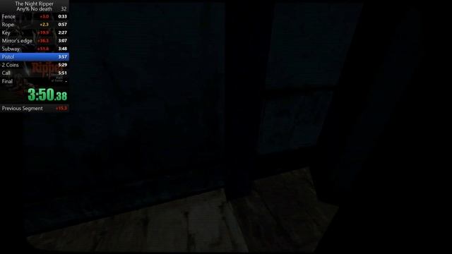 The Night Ripper | Speedrun Any% No Death (7:36) [WR] смотреть онлайн