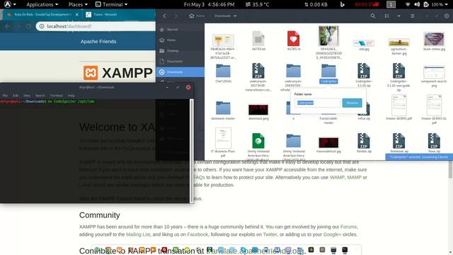 How to install Codeigniter on localhost in Kali Linux- WELCOME TO CODEIGNITER ! смотреть онлайн