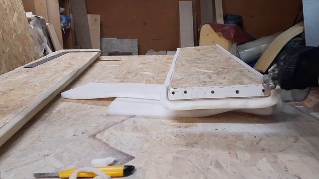 кровать Милан.часть 2.изготовление боковых и ножной царг. смотреть онлайн