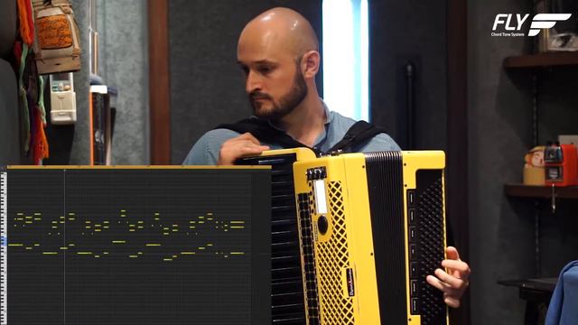 Soul 60's ; Left hand Rhythm Pattern on FLY Accordion (new invention on Digital Accordion) смотреть онлайн
