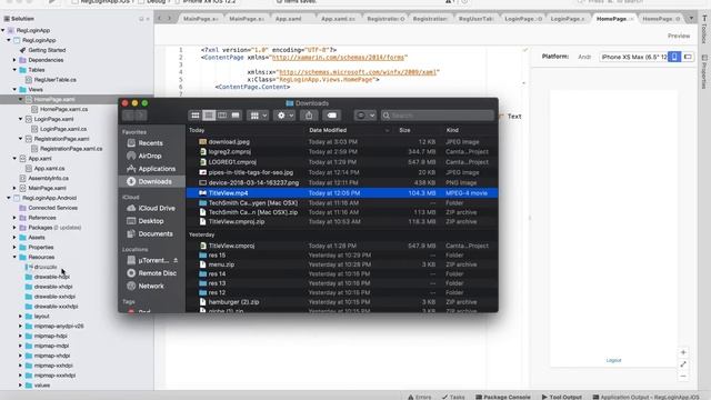 Login Register Full Flow Xamarin Forms Tutorial 29 [Part3] смотреть онлайн
