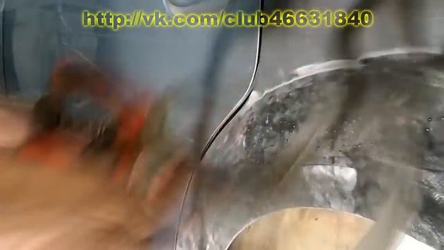 Логан. Ремонт замятой задней арки. Кузовной ремонт. смотреть онлайн
