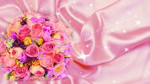 Футаж. Цветочный фон 109