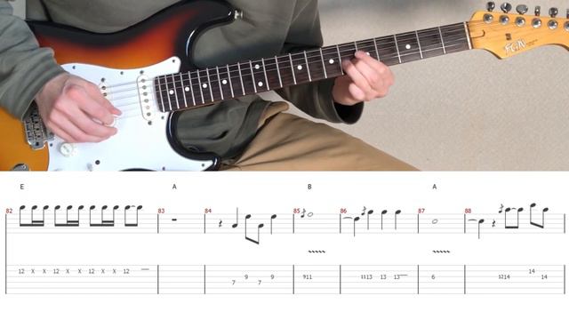 K-ON! - Cagayake! GIRLS (guitar cover with tabs & chords) смотреть онлайн