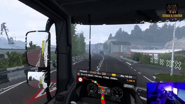 ETS2: Konvoi In VR - Tour Von Sofia Nach Wien Mit Sonja & Stefan #ets2  #vr  #pcvr #vrdeutsch