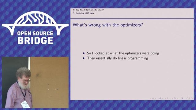 OSB 2015 - "R" You Ready for Some Football? Hacking Fantasy Sports with Open Source Software смотреть онлайн