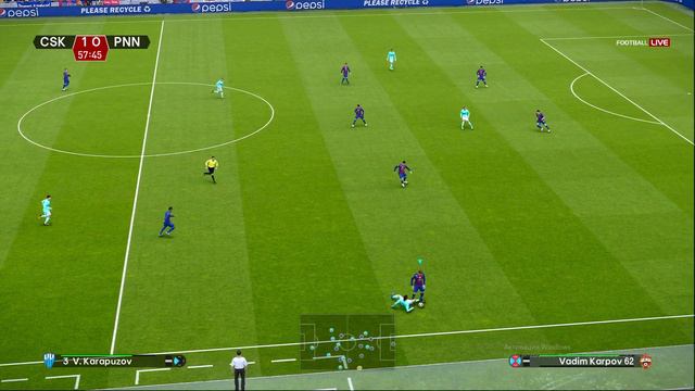 Карьера за ЦСКА в PES 21 SP Football life 24. ЦСКА - Пари НН. смотреть онлайн