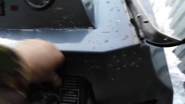 Запуск снегохода РЫСЬ 500МП в -26 смотреть онлайн