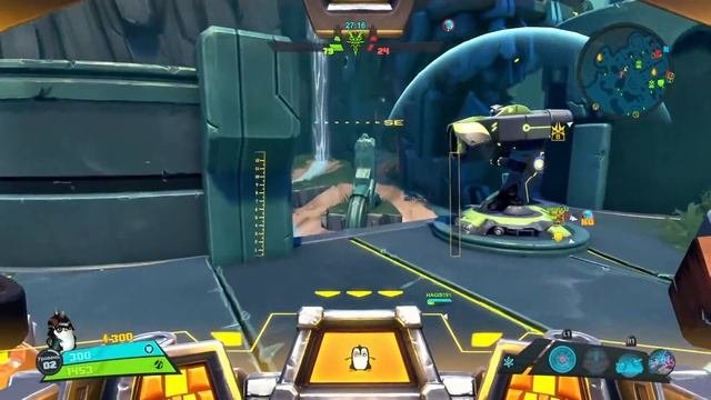 Iron ̶m̶a̶n̶ penguin [Обзор все герои: Тоби] ? Battleborn #17 ? PS4 gameplay на русском смотреть онлайн