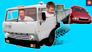 Угнали КАМАЗ и ПЕРЕКРАСИЛИ БМВ !!! Зачем ИГОРЬ Едет к Банкомату