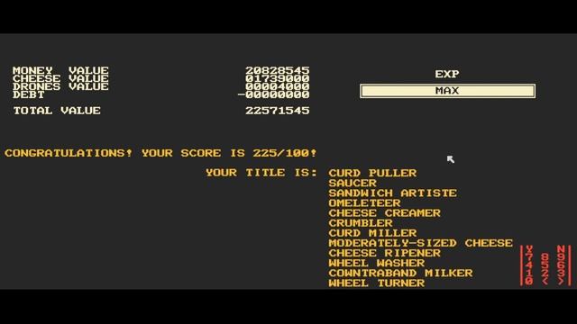 Cheese Runner: A Run With Each Palette. Part 5 (Final): 43 to 50 (Big Cheese Run in this Video) смотреть онлайн
