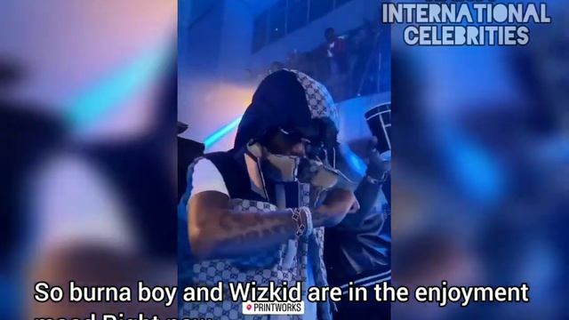 Wizkid React to Burna boy reply rappers inside club was amazing(Odogwu..) смотреть онлайн