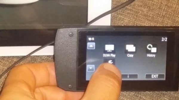 WiFi test Panasonic HC-VX980