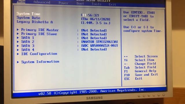 Зависает установка Windows 7 [Bios] смотреть онлайн