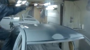 покраска авто матовый лак