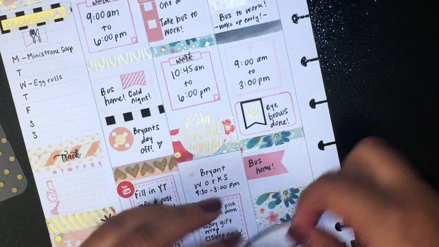 Plan With Me #6 - Birthday Week Using Stamps & Mambi Stickers in my Happy Planner смотреть онлайн