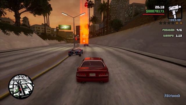 GTA San Andreas Freeway смотреть онлайн