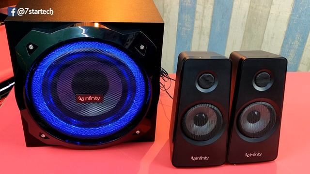 Infinity JBL Hardrock 210 Deep Bass 2.1 Channel - Unboxing & Review - 7startech смотреть онлайн
