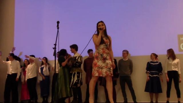 День Факультета ФИЯР МГУ, "At last" - Нина Гвасалия смотреть онлайн